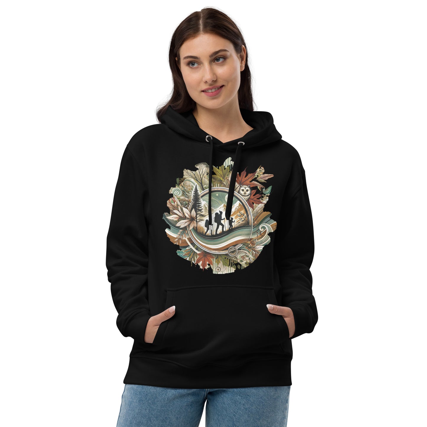Sudadera con capucha premium eco