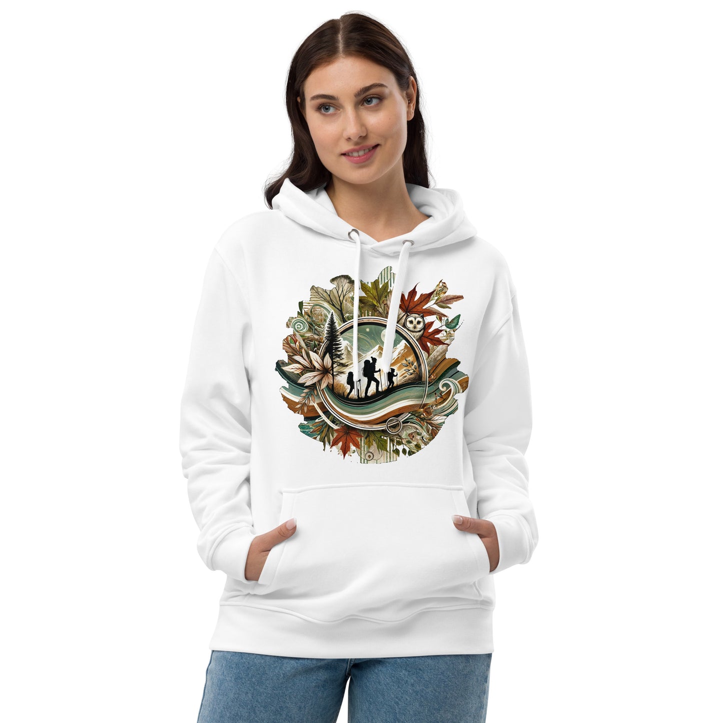 Sudadera con capucha premium eco