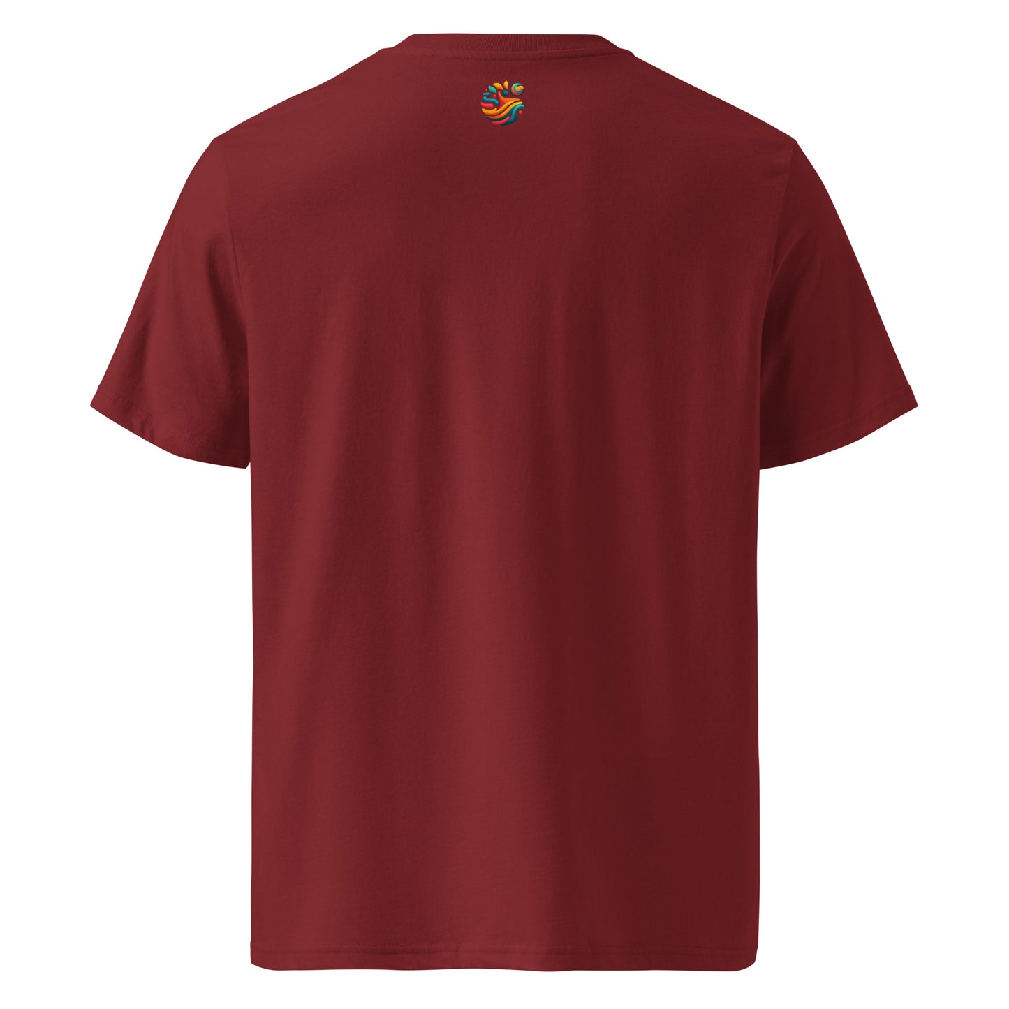 Camiseta de algodón orgánico unisex con Estampado de Surf Tropical