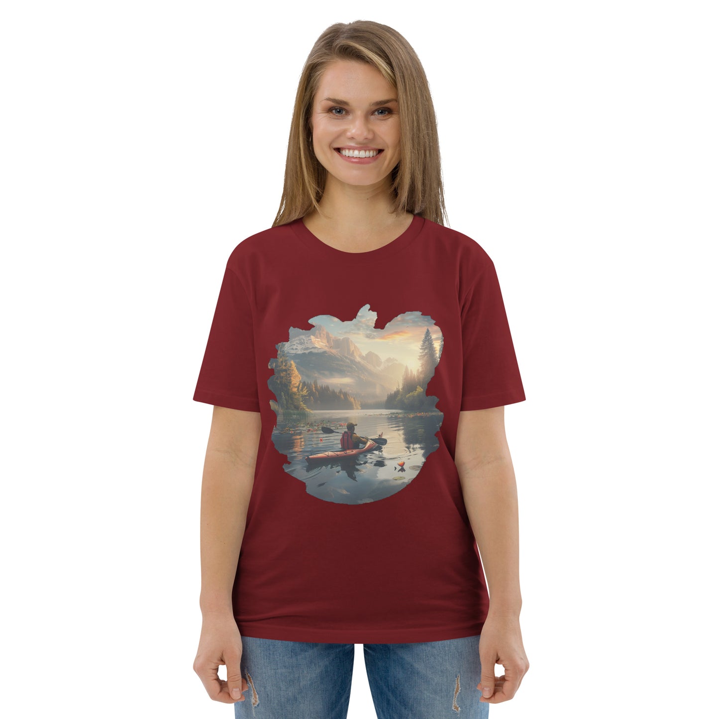 Camiseta Orgánica de Algodón "Explorador del Lago"