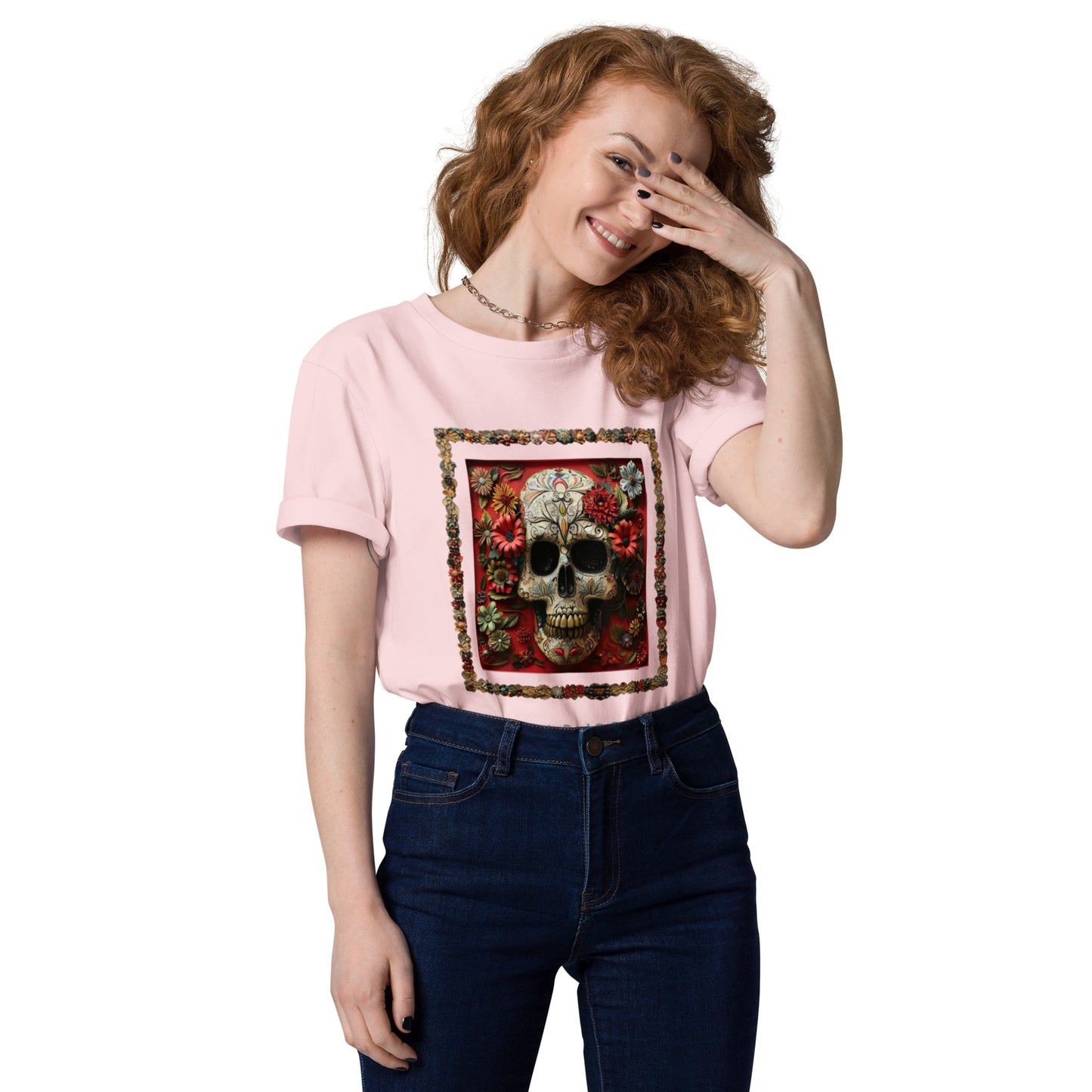 Camiseta ecológica unisex "Calavera"