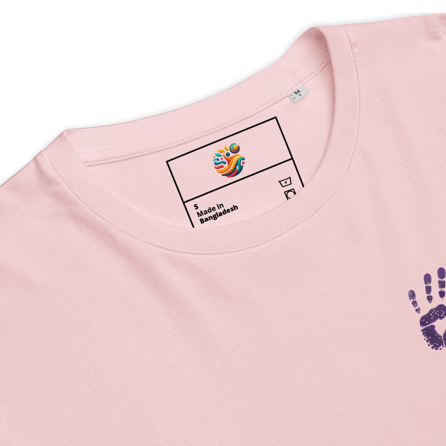 Camiseta de algodón orgánico "Inclusión en movimiento"