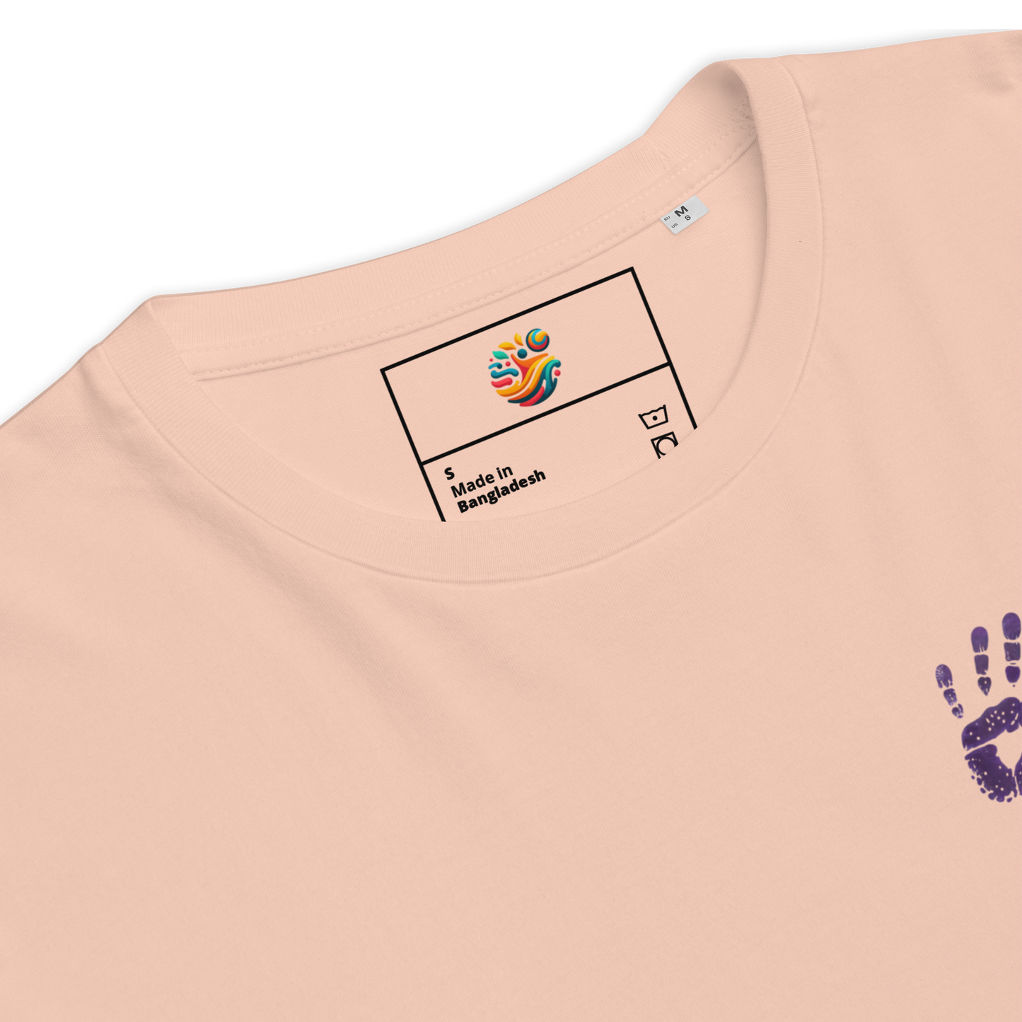 Camiseta de algodón orgánico "Inclusión en movimiento"