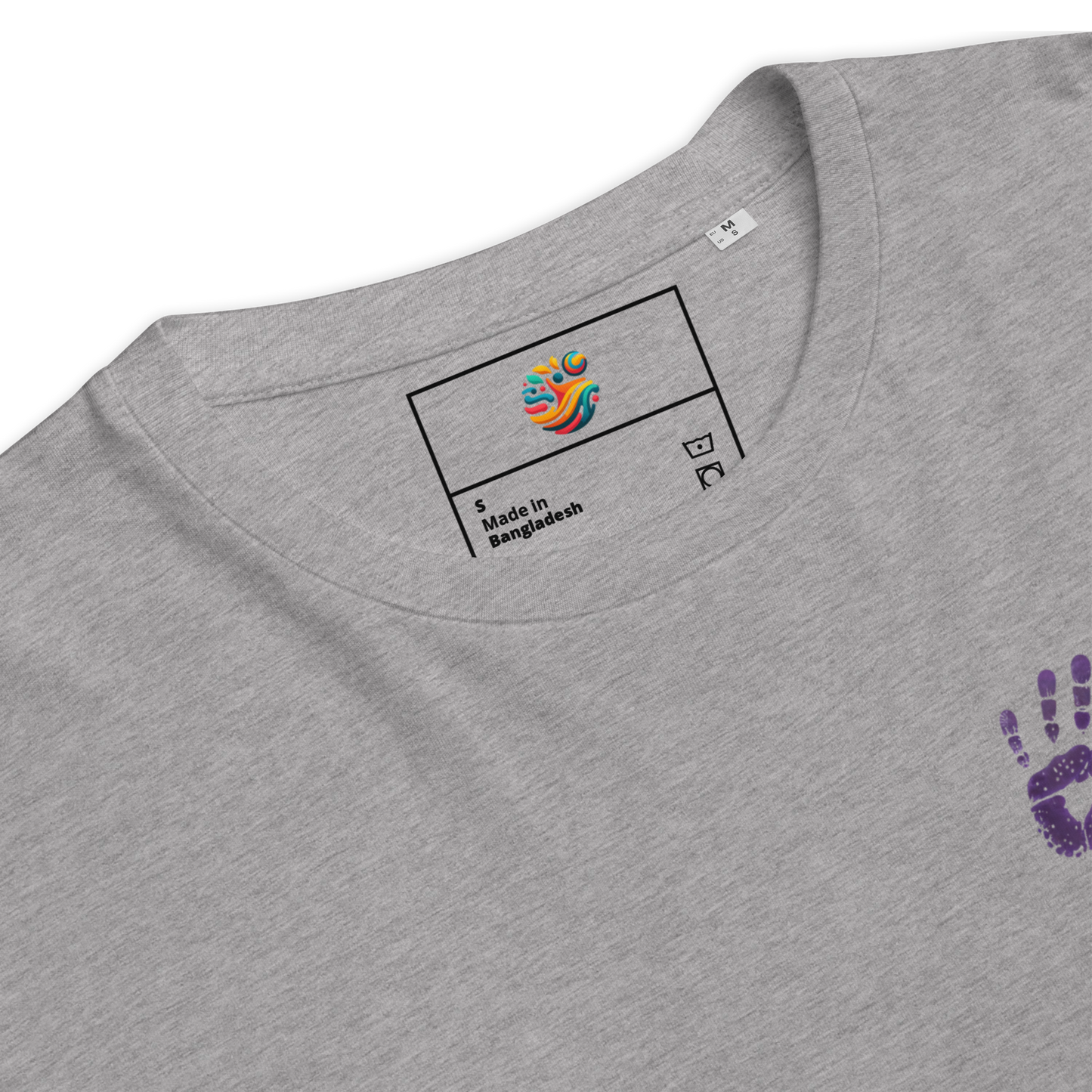 Camiseta de algodón orgánico "Inclusión en movimiento"