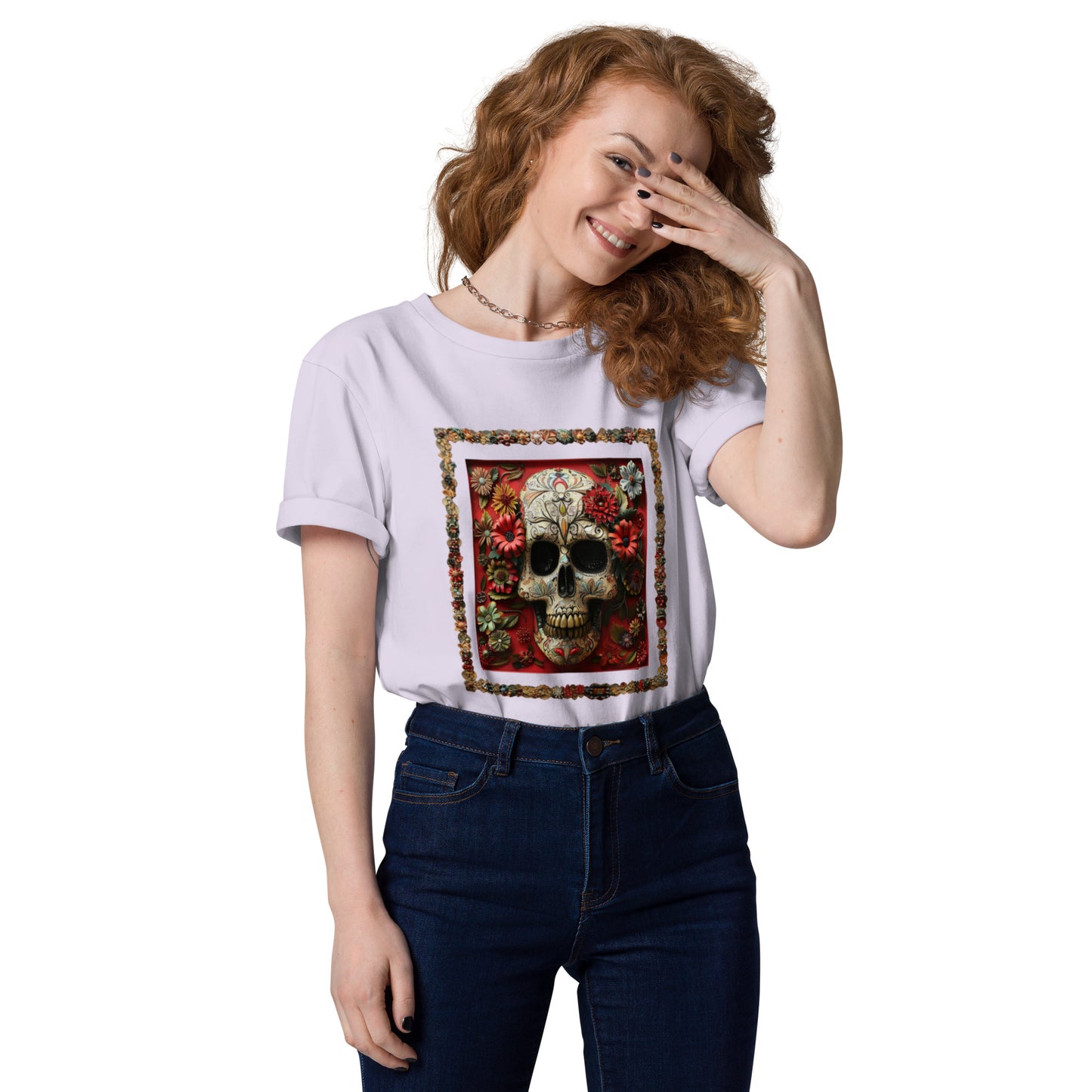 Camiseta ecológica unisex "Calavera"