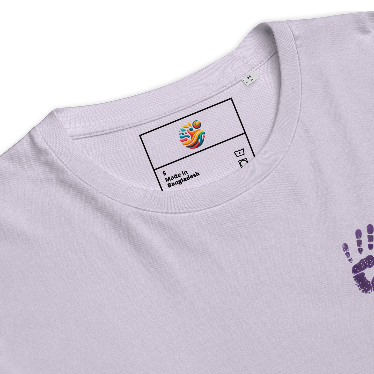 Camiseta de algodón orgánico "Inclusión en movimiento"
