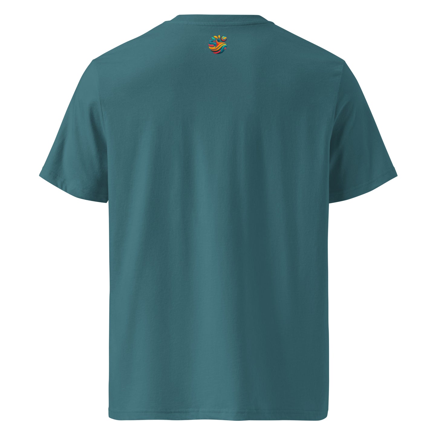Camiseta de algodón orgánico unisex con Estampado de Skateboarding Urbano