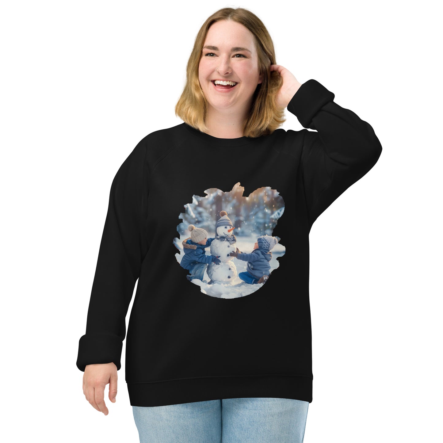 Sudadera Orgánica Adulto "Diversión Invernal"