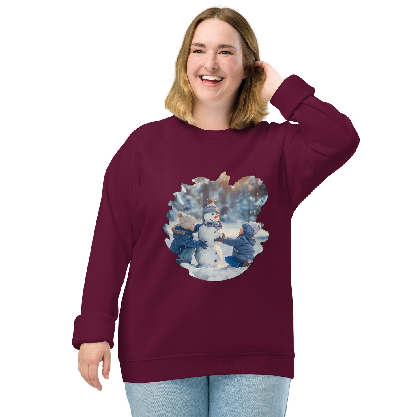 Sudadera Orgánica Adulto "Diversión Invernal"
