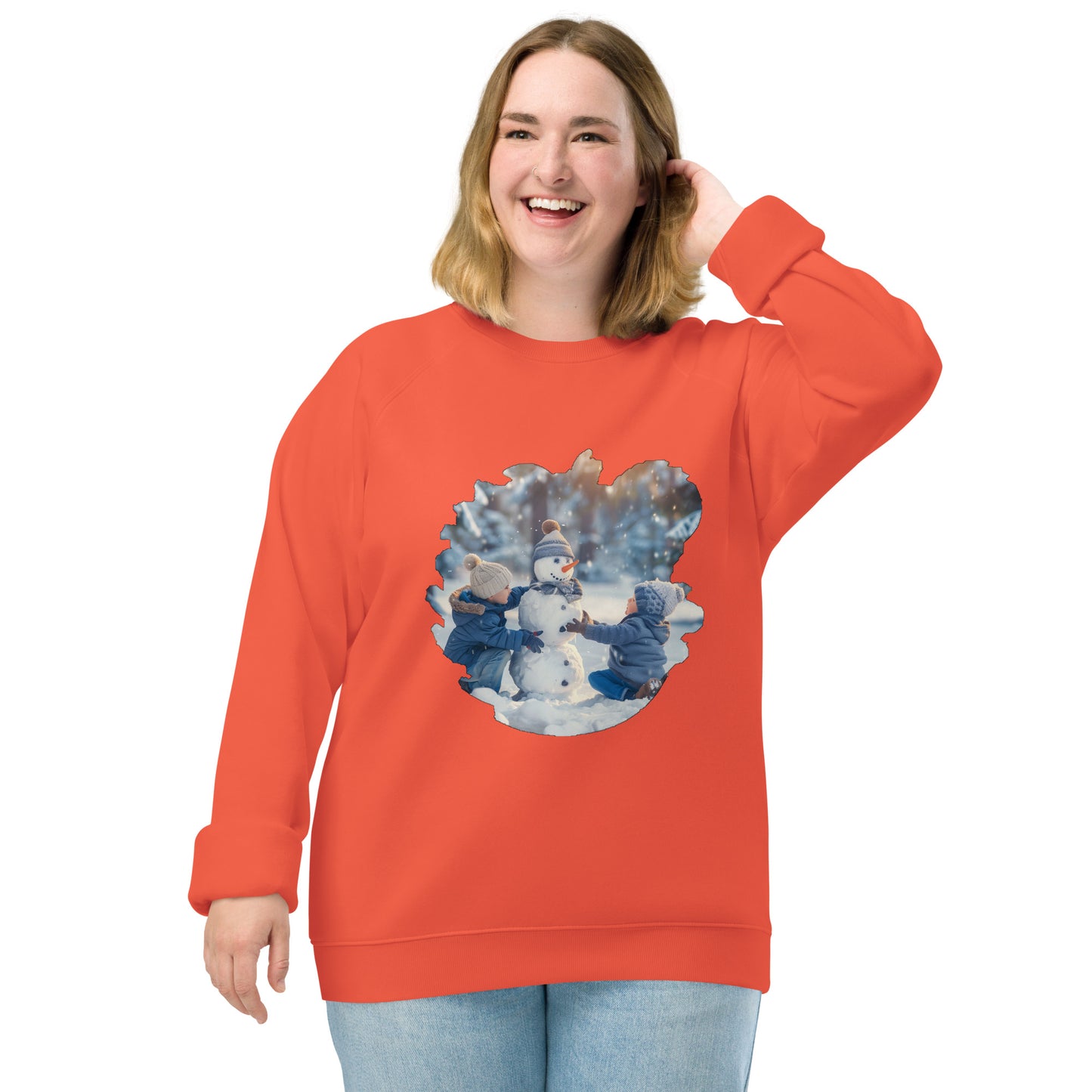 Sudadera Orgánica Adulto "Diversión Invernal"