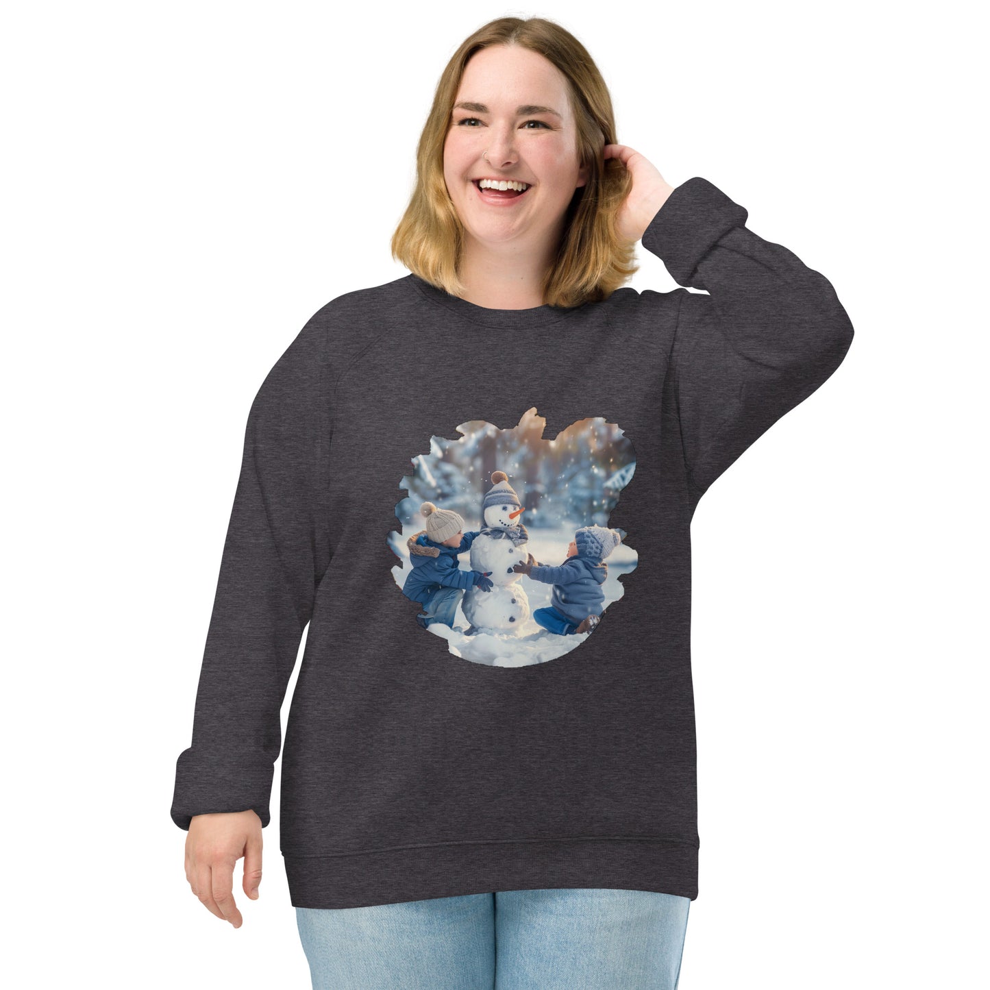 Sudadera Orgánica Adulto "Diversión Invernal"