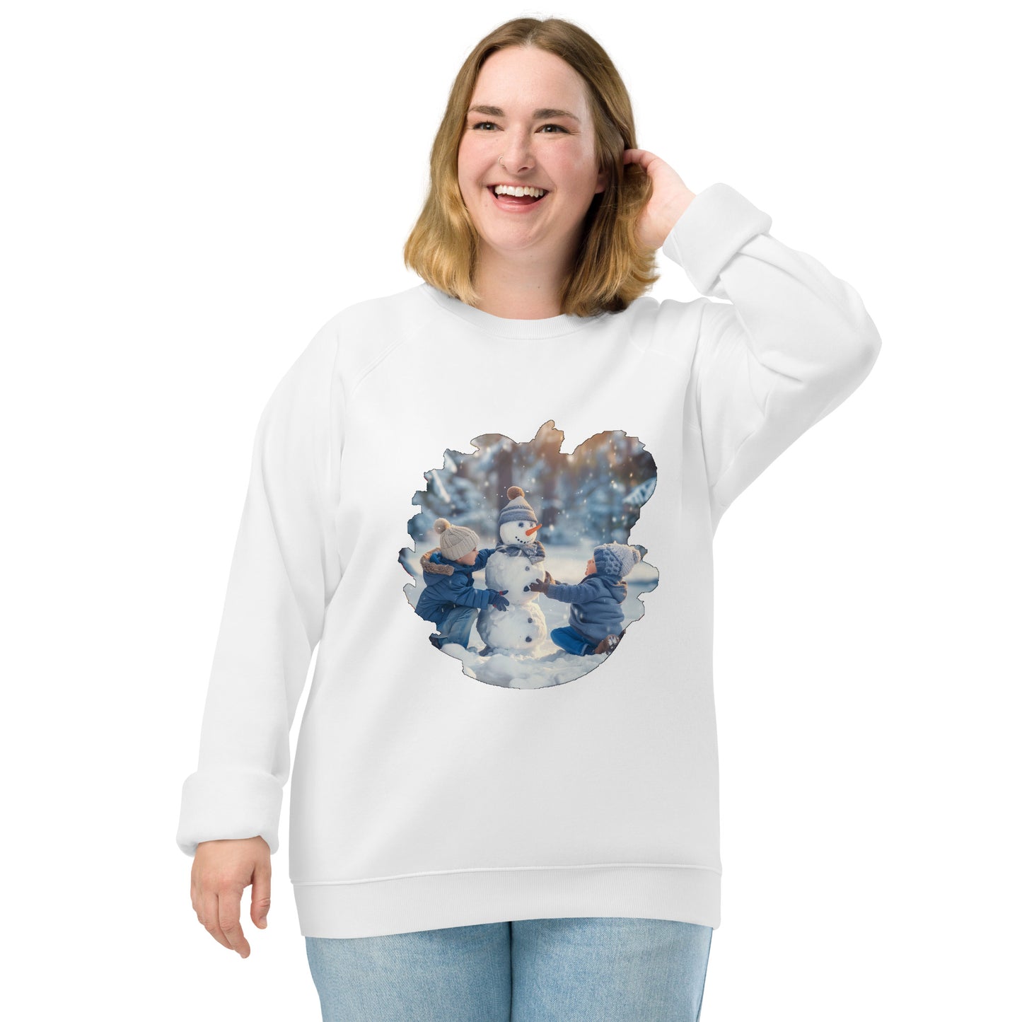Sudadera Orgánica Adulto "Diversión Invernal"