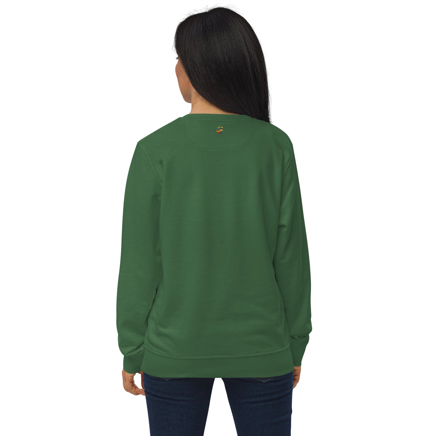 Sudadera Orgánica Adulto Unisex "Cachorro Juguetón"