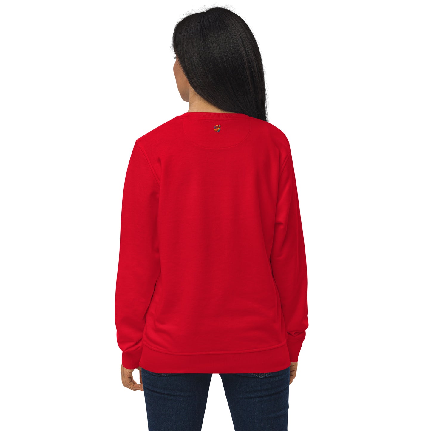 Sudadera Orgánica Adulto Unisex "Cachorro Juguetón"