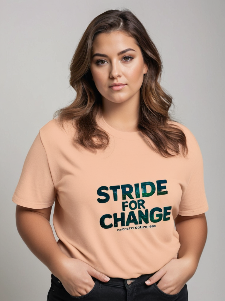 Camiseta "Stride for Change"