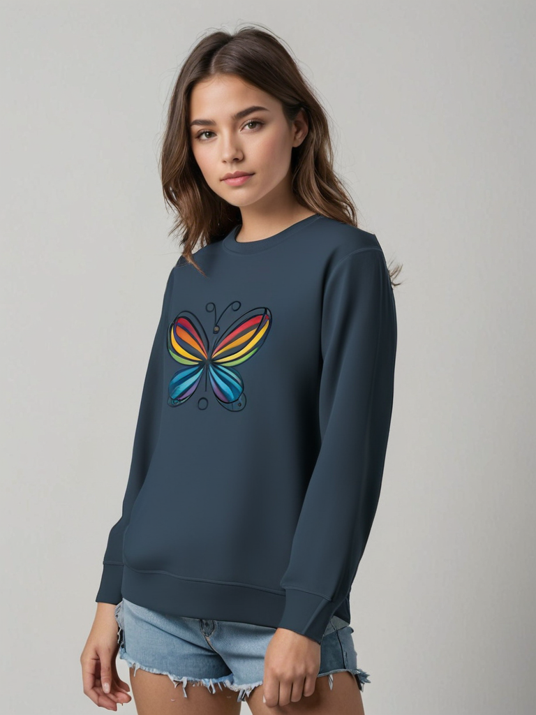Sudadera orgánica "Vuelo con orgullo"