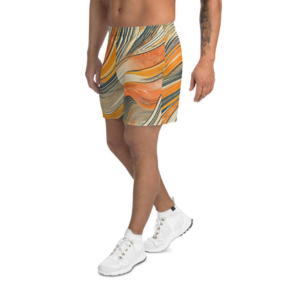 Pantalones Cortos Deportivos Reciclados "Ondas de Energía"