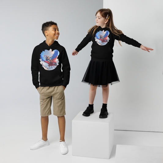 Sudadera Infantil Eco "Aventura en el Cielo"