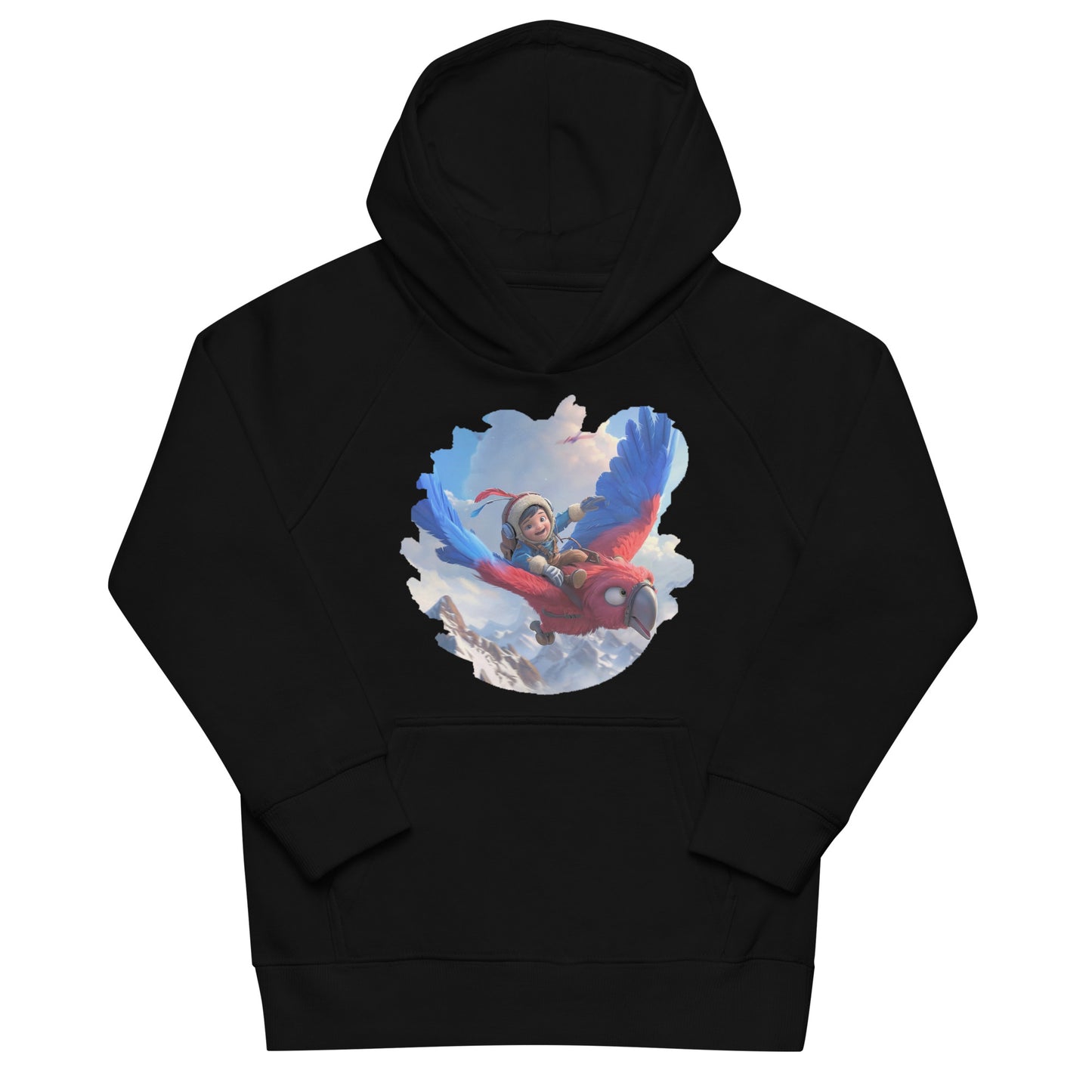Sudadera Infantil Eco "Aventura en el Cielo"