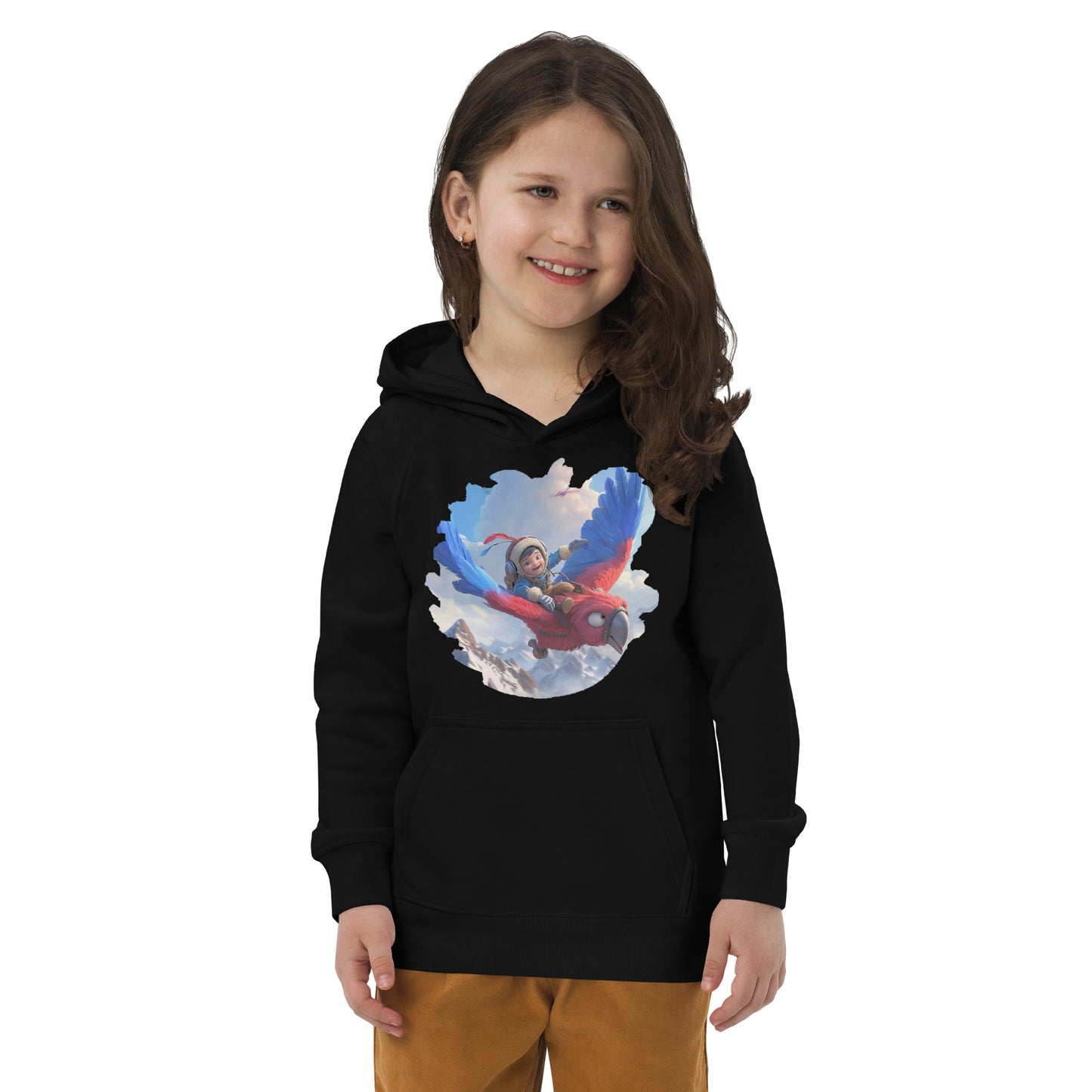 Sudadera Infantil Eco "Aventura en el Cielo"