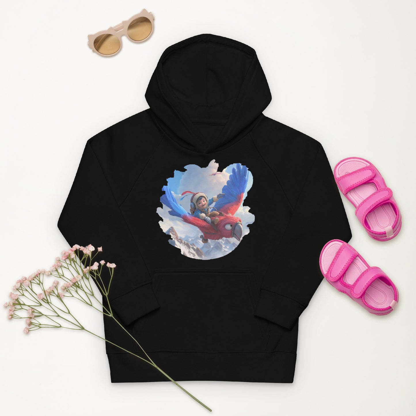 Sudadera Infantil Eco "Aventura en el Cielo"