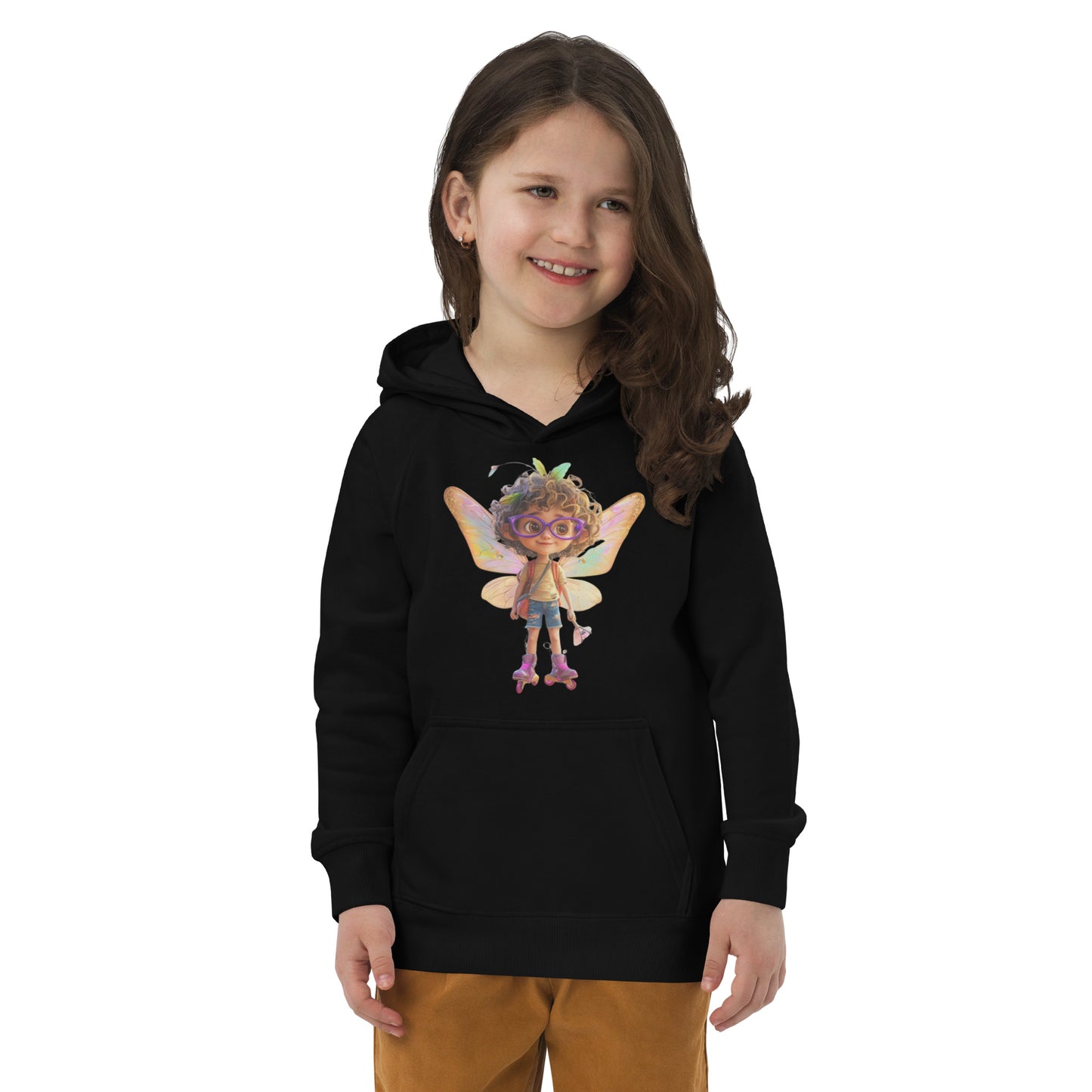 Sudadera Infantil Eco Unisex "Hada Patinadora"