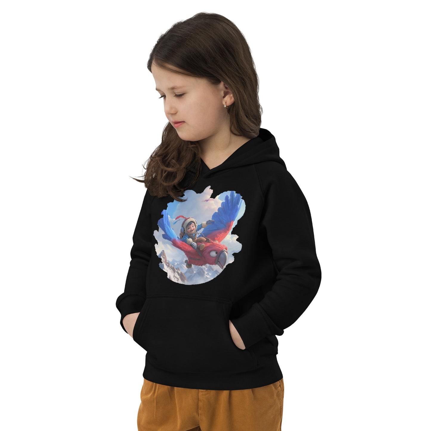Sudadera Infantil Eco "Aventura en el Cielo"