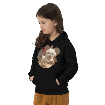 Sudadera infantil eco "Cachorro Juguetón"
