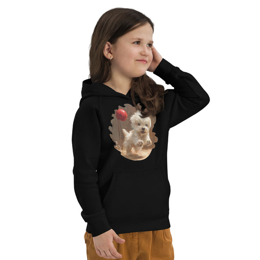 Sudadera infantil eco "Cachorro Juguetón"