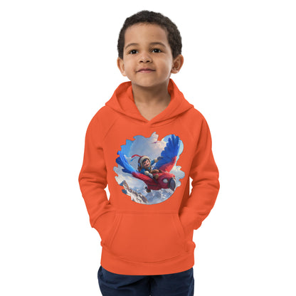 Sudadera Infantil Eco "Aventura en el Cielo"