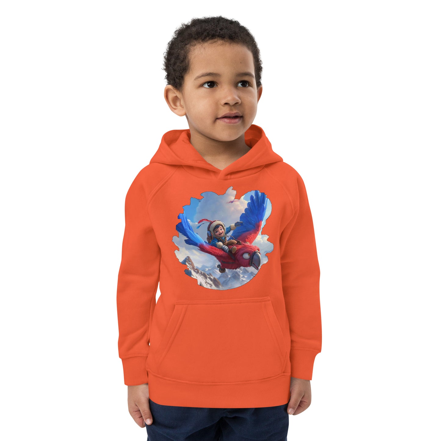 Sudadera Infantil Eco "Aventura en el Cielo"