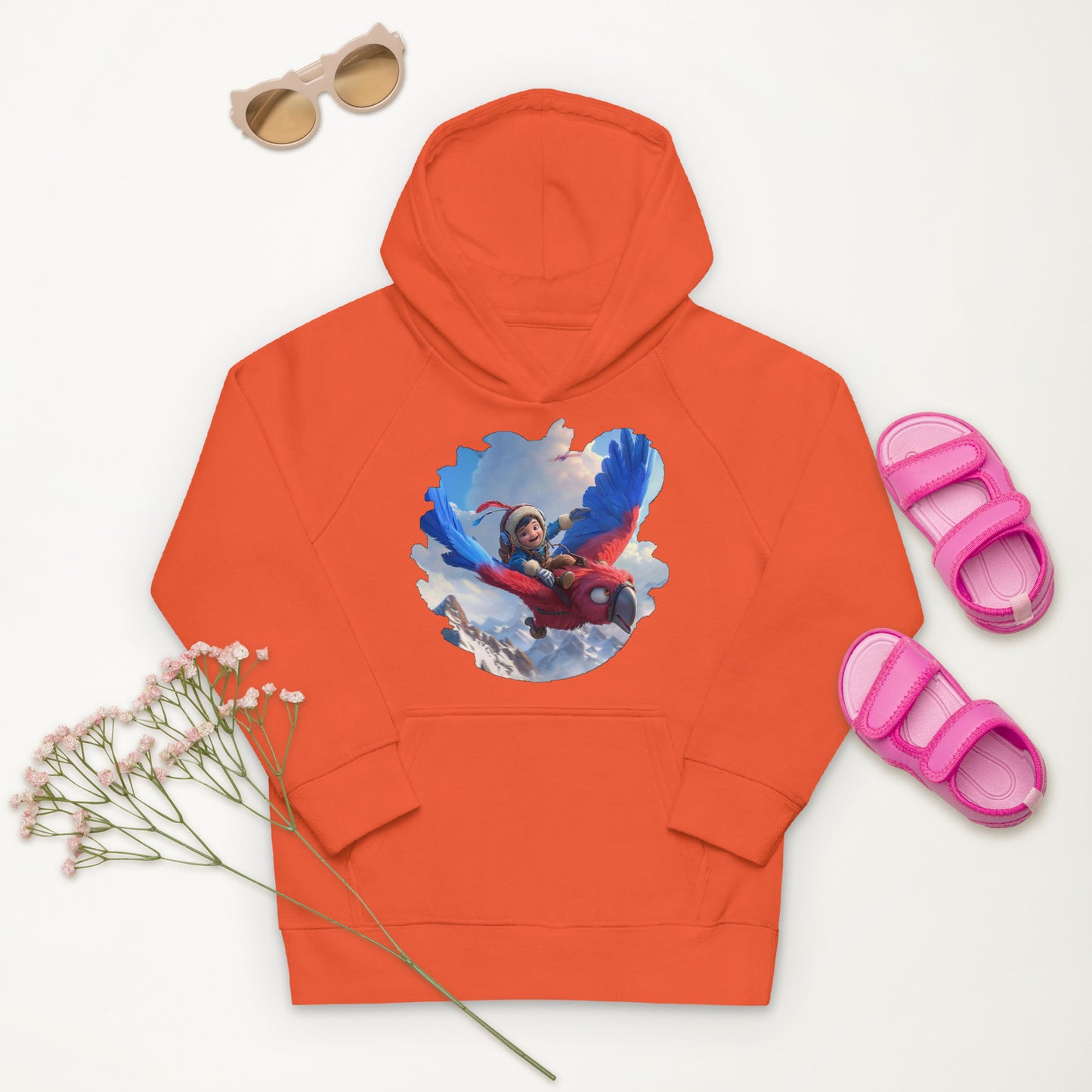 Sudadera Infantil Eco "Aventura en el Cielo"