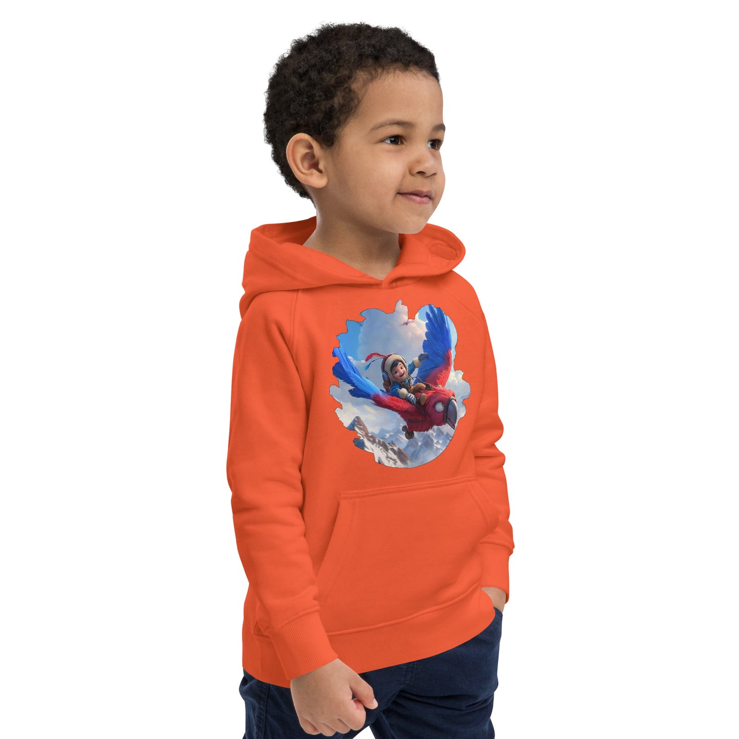 Sudadera Infantil Eco "Aventura en el Cielo"