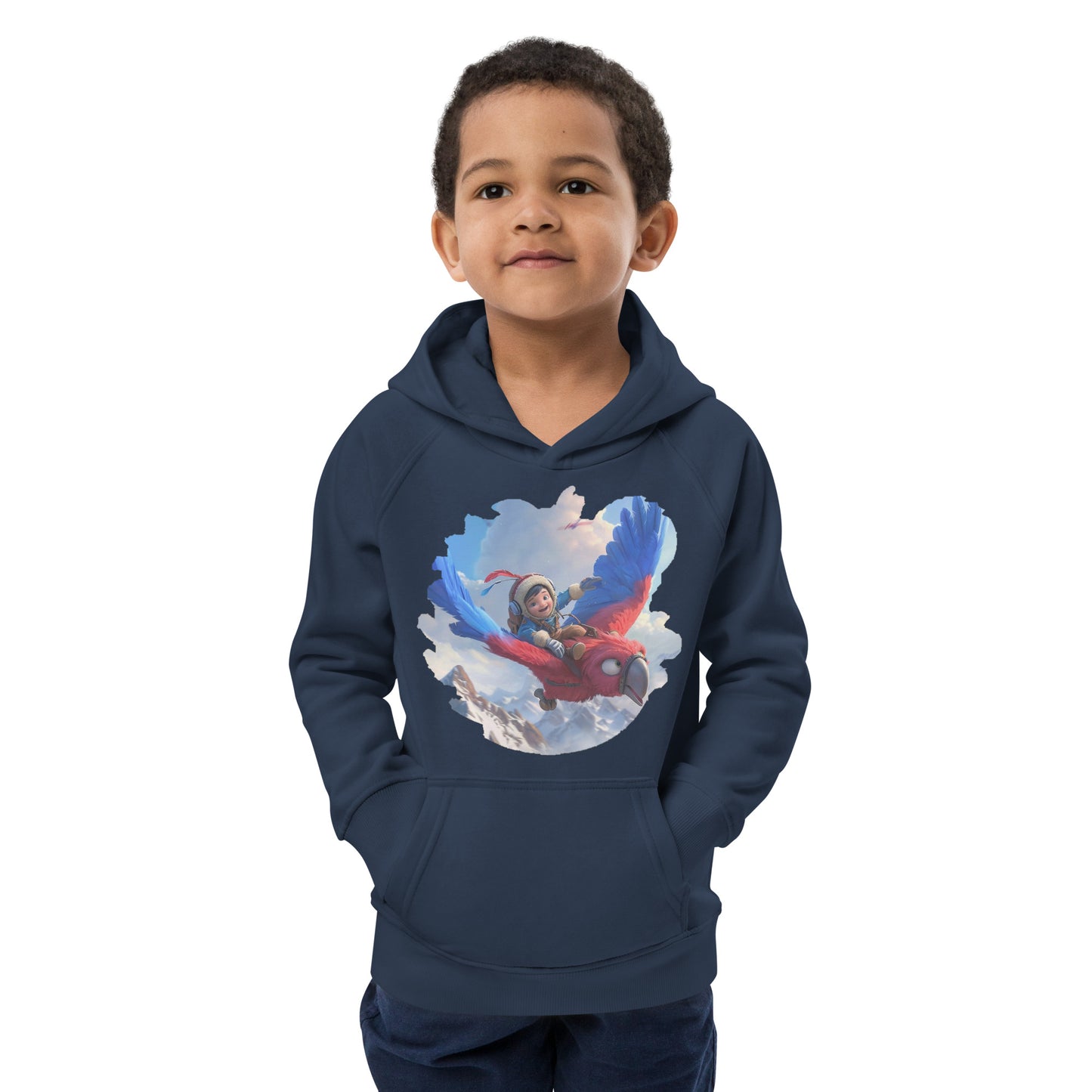 Sudadera Infantil Eco "Aventura en el Cielo"