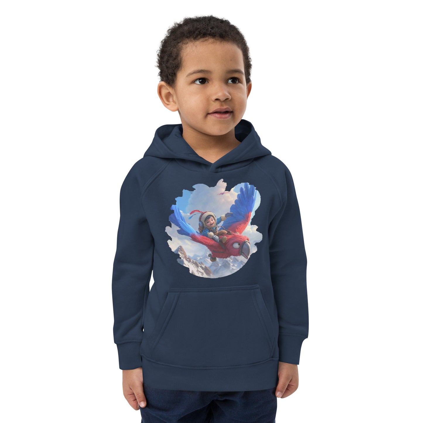 Sudadera Infantil Eco "Aventura en el Cielo"