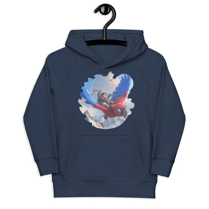 Sudadera Infantil Eco "Aventura en el Cielo"