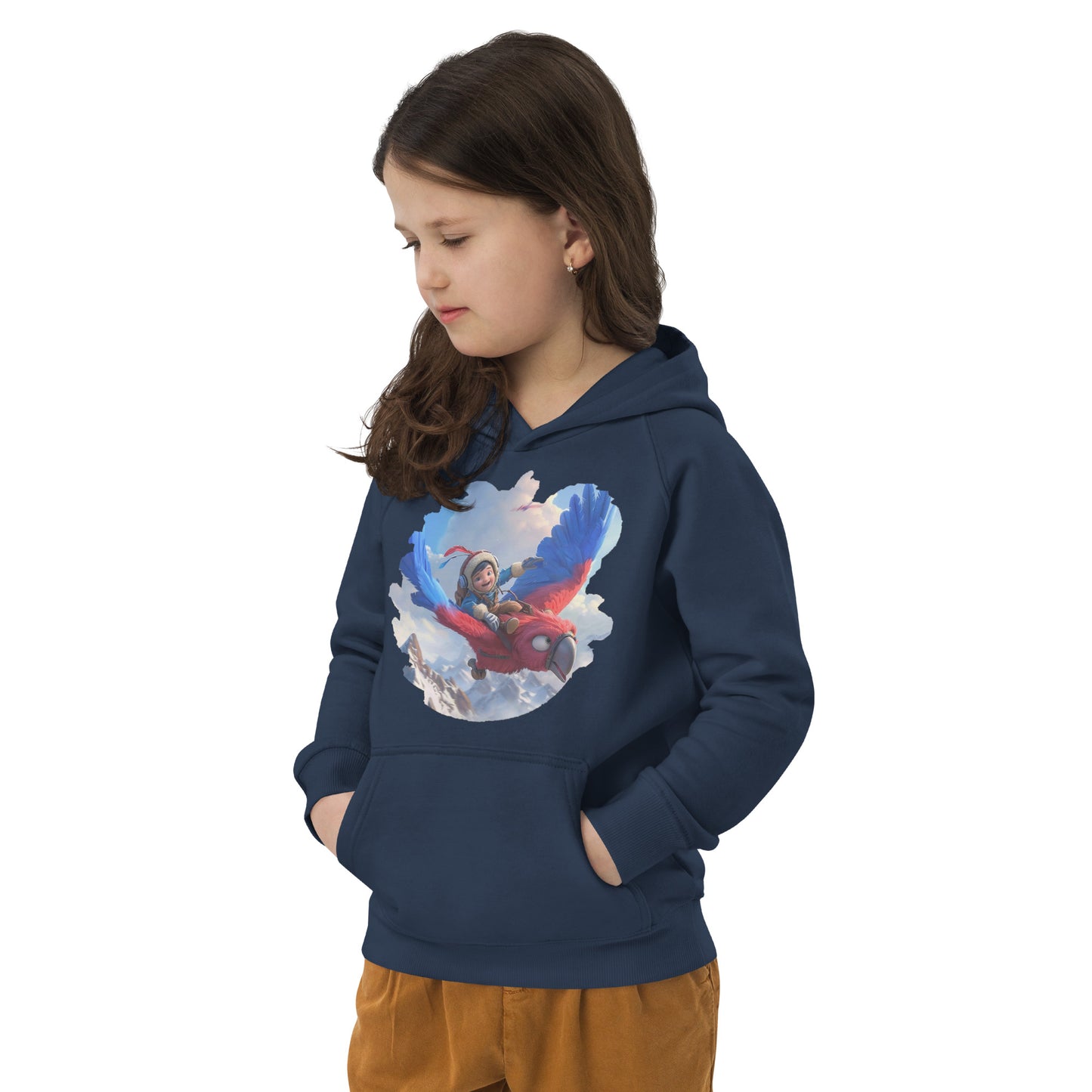 Sudadera Infantil Eco "Aventura en el Cielo"
