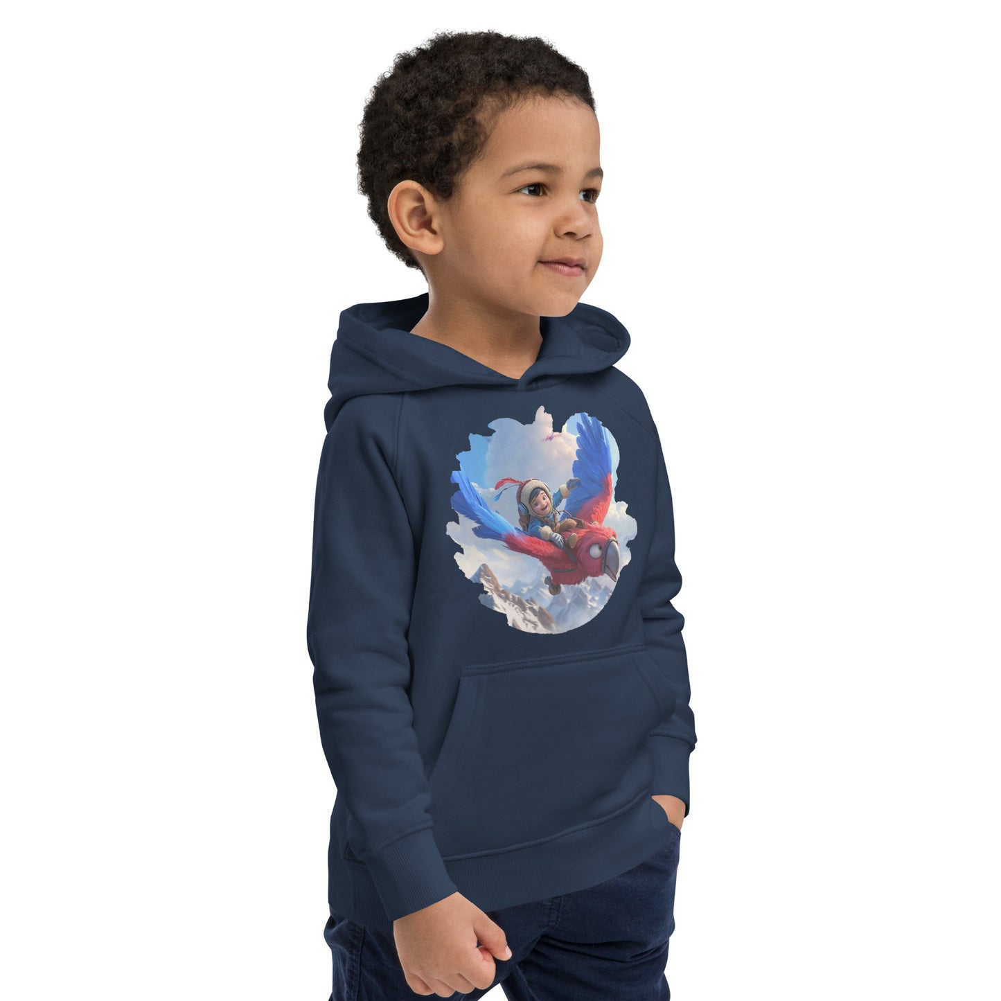 Sudadera Infantil Eco "Aventura en el Cielo"