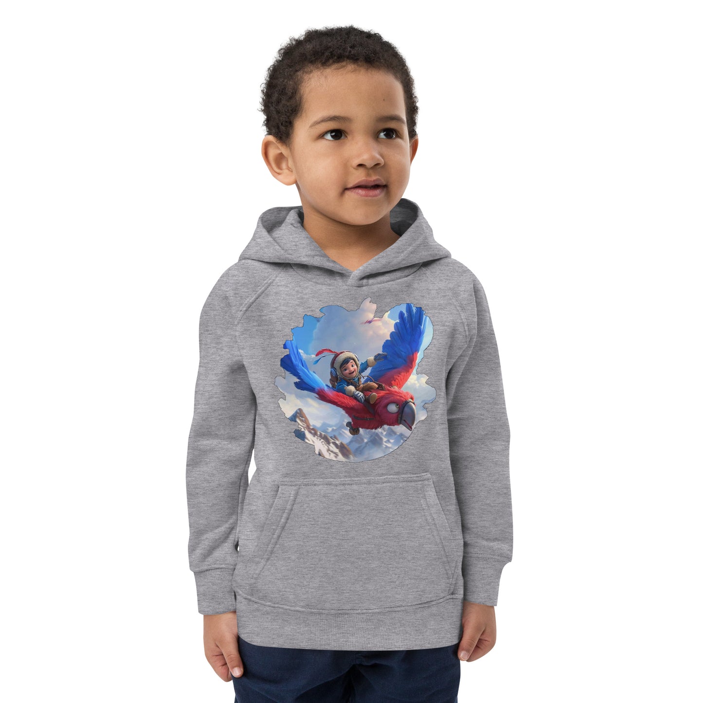 Sudadera Infantil Eco "Aventura en el Cielo"