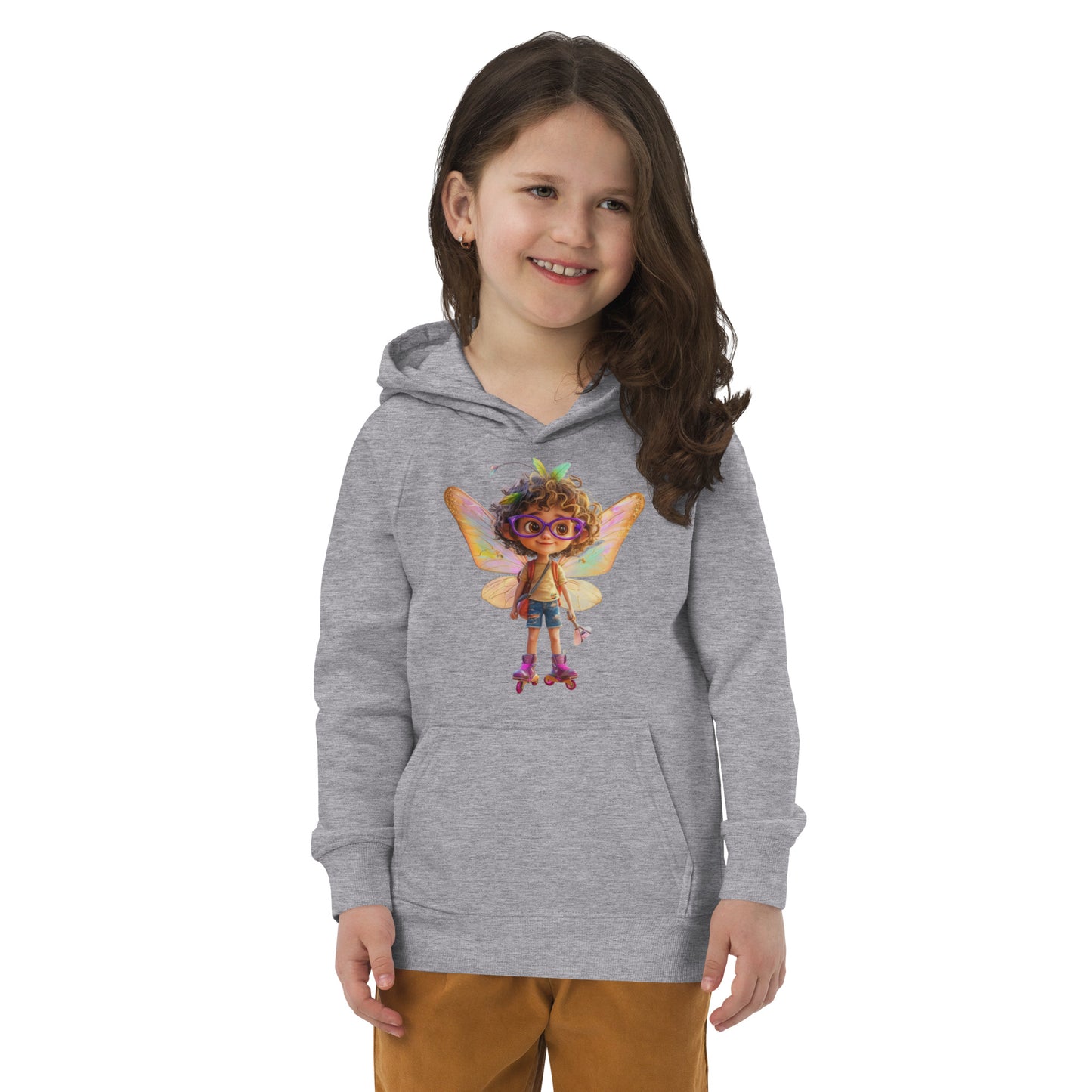 Sudadera Infantil Eco Unisex "Hada Patinadora"