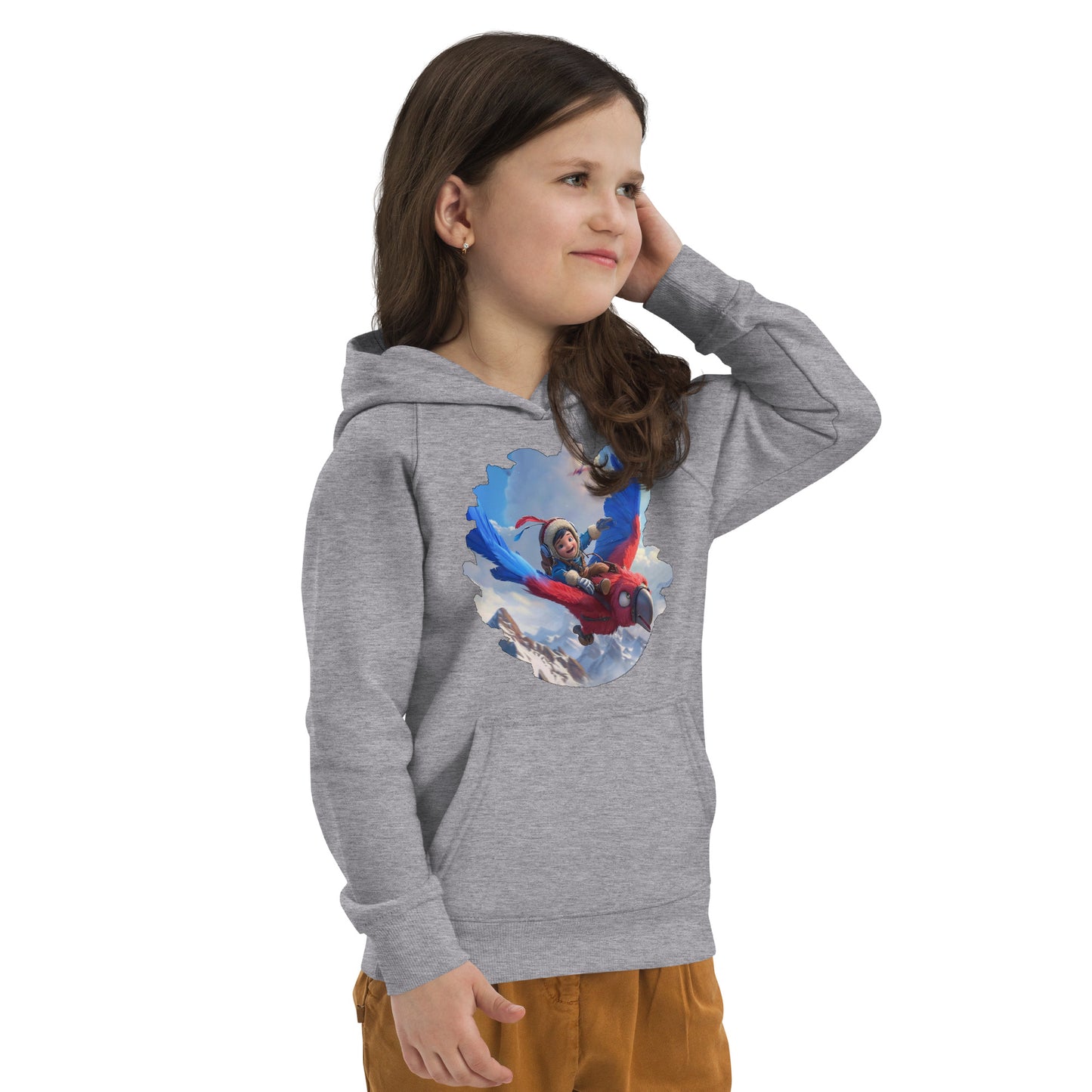 Sudadera Infantil Eco "Aventura en el Cielo"