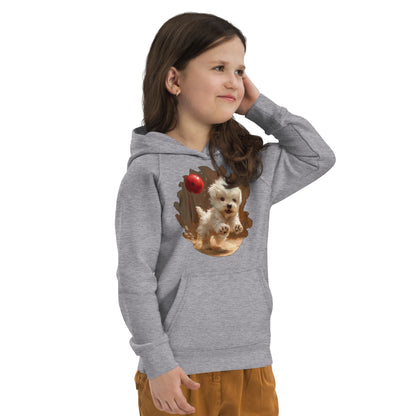 Sudadera infantil eco "Cachorro Juguetón"