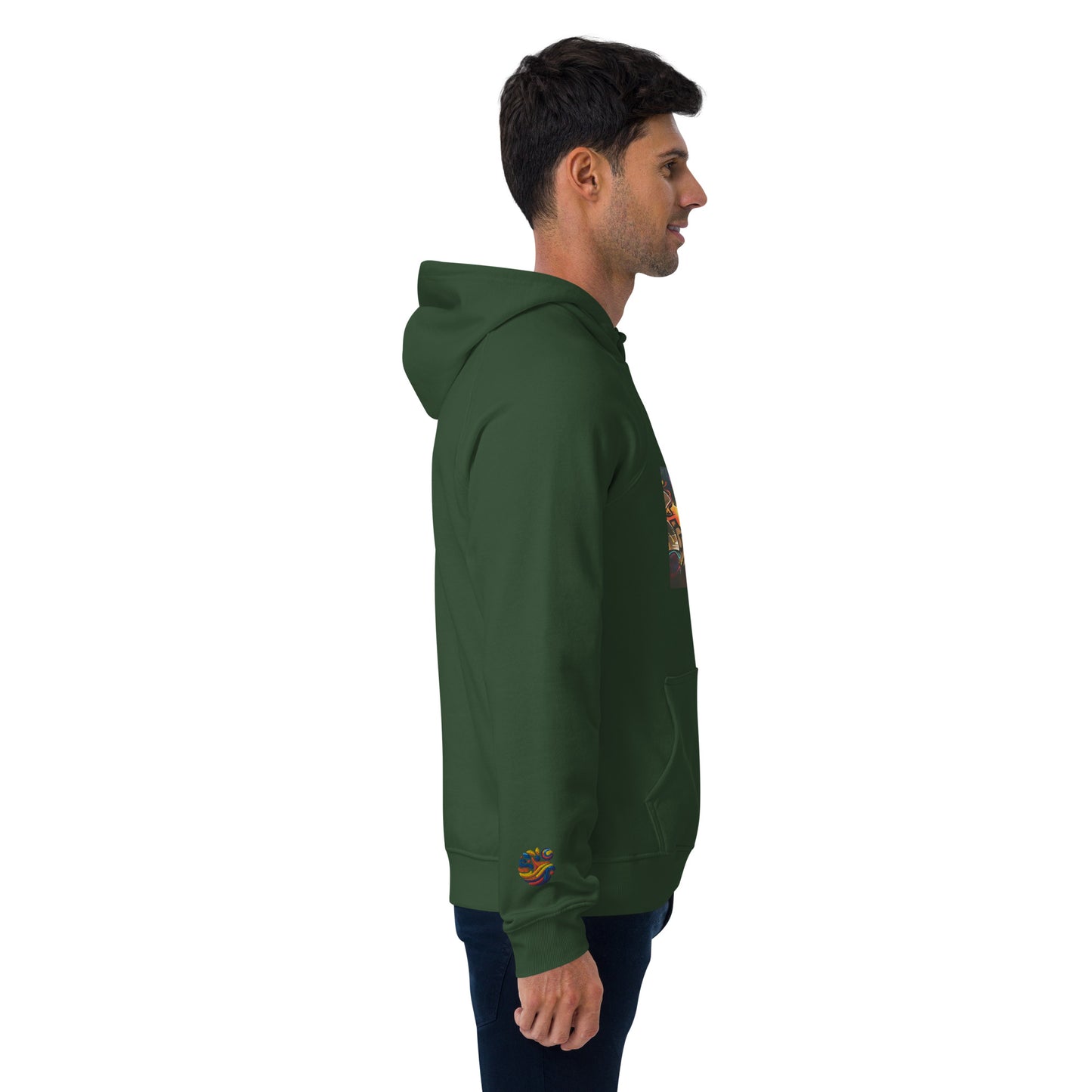 Sudadera con capucha eco unisex con Estampado de Arte Urbano Graffiti