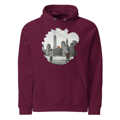 Sudadera con capucha eco unisex con Estampado de Juegos Urbanos
