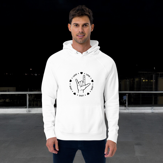 Sudadera con capucha eco "TQ"