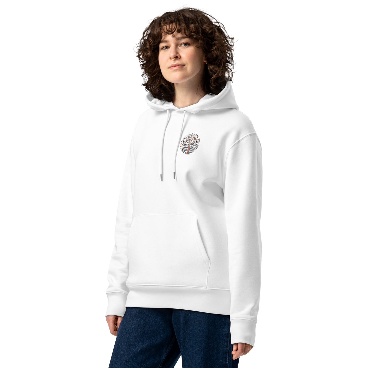 Sudadera con capucha "Árbol de Diversidad"