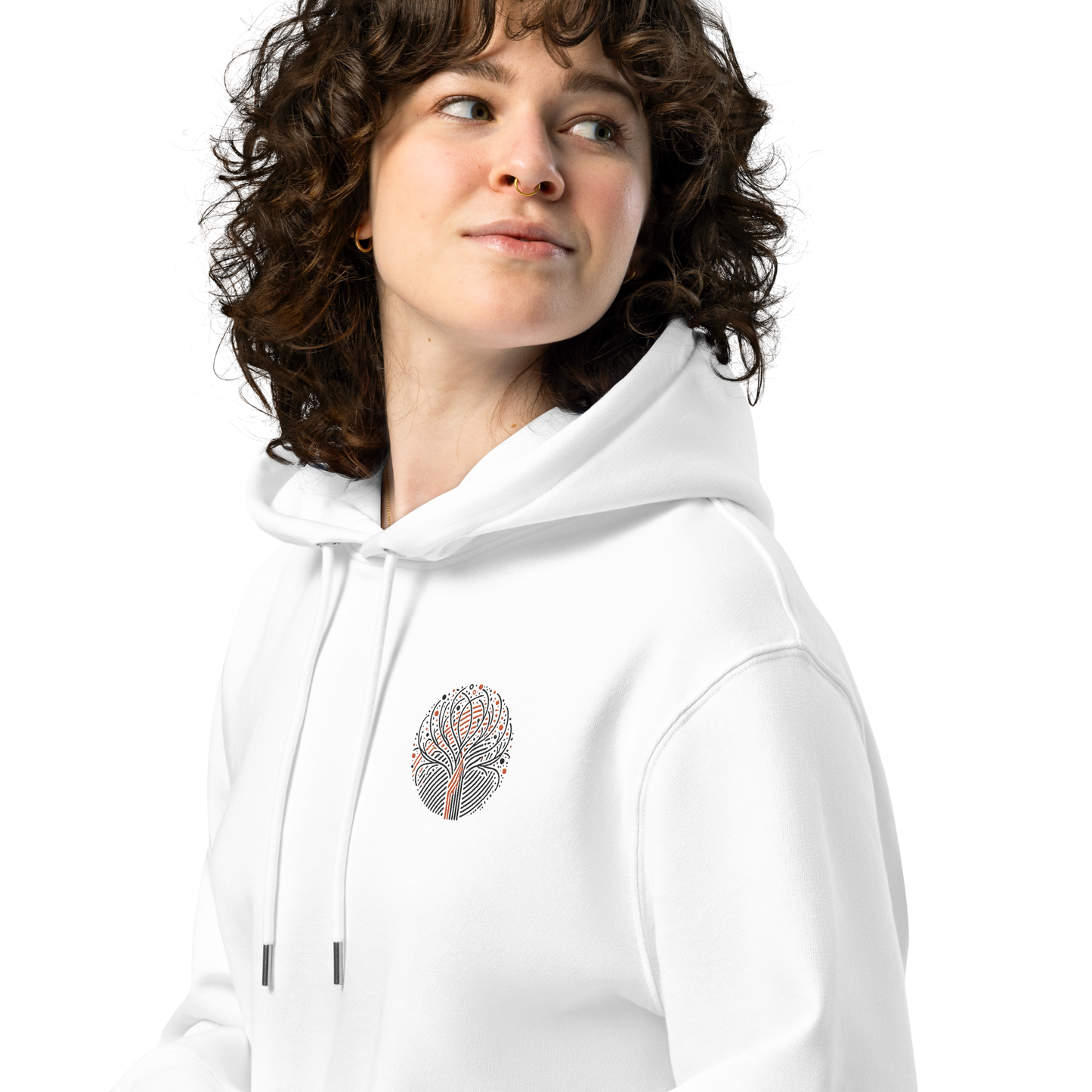Sudadera con capucha "Árbol de Diversidad"