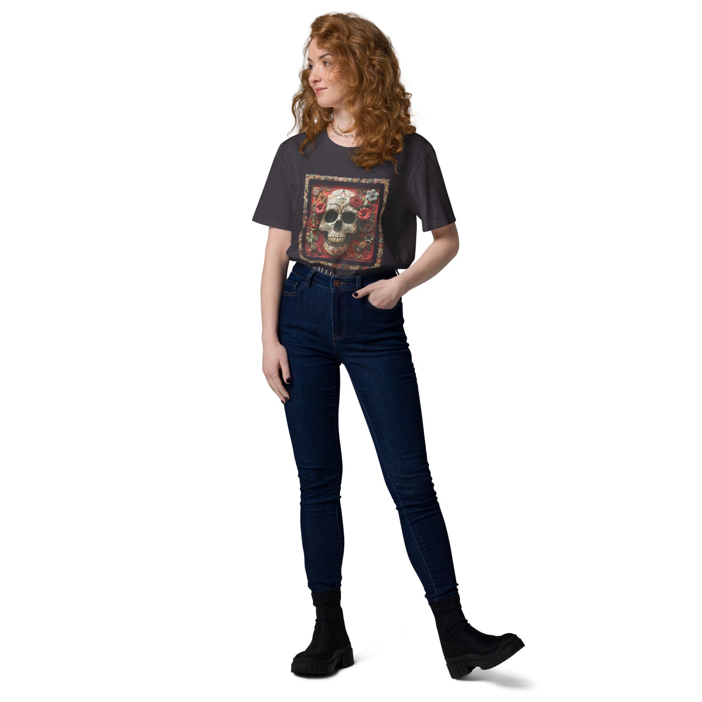 Camiseta ecológica unisex "Calavera"