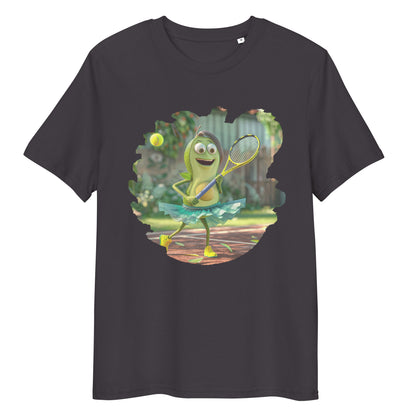 Camiseta Unisex de algodón orgánico para  Adulto "Aguacate Tenista"