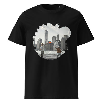 Camiseta de algodón orgánico unisex con Estampado de Juegos Urbanos